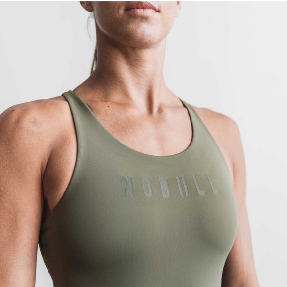 NOBULL Olive Women's One Piece Swimsuit - Picture 1 of 7